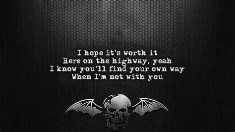 fiction lyrics avenged|avenged sevenfold fiction lyrics.